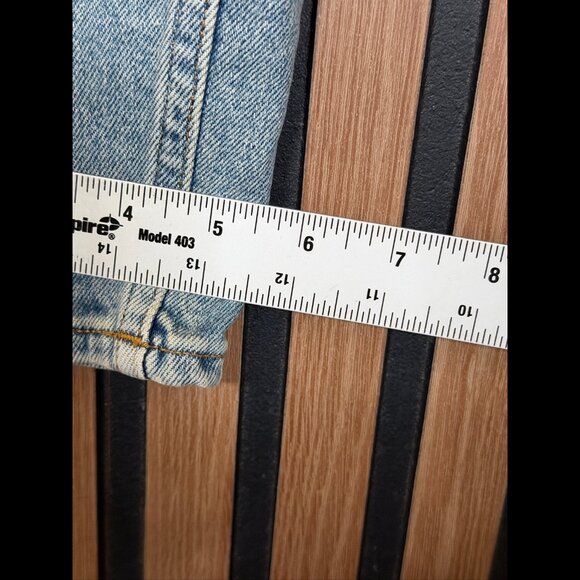 Acne Studios Jeans 26 Womens Blue Patti Dirty Ankle Skinny Stretch - Picture 6 of 8